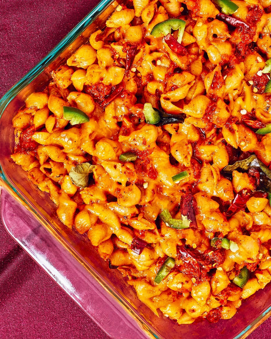 Butter Masala Mac and Cheese